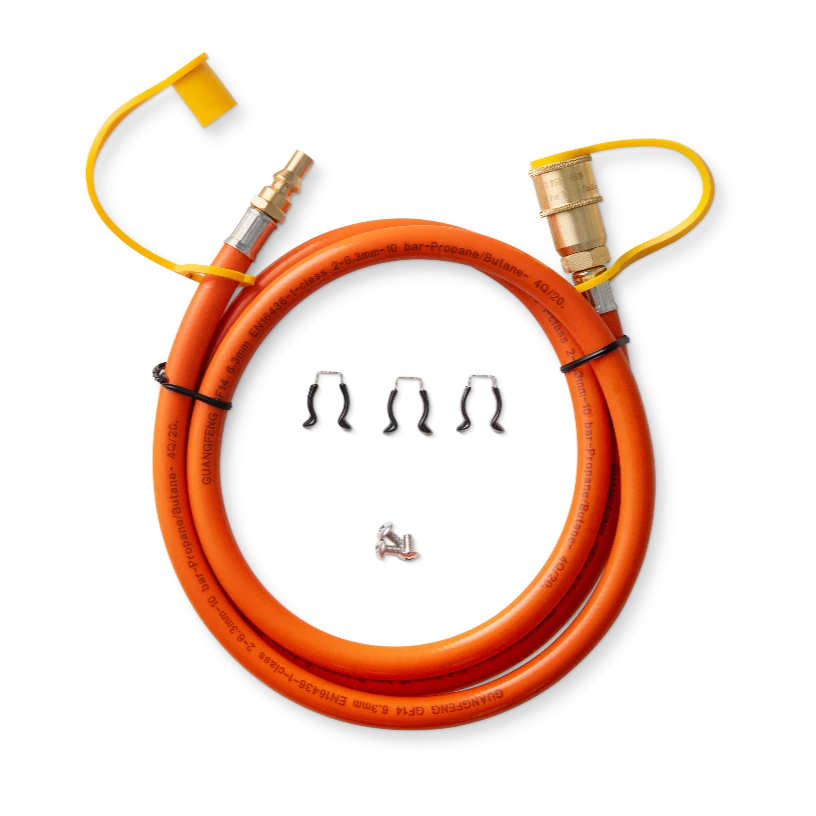 Gasschlauch Zur Modulverbindung + Adapter (200cm)